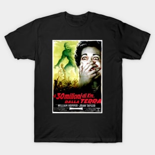 20 Million Miles to the Earth (Italian Poster) T-Shirt